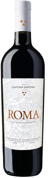 Roma Rosso DOC 2016 - Cantina Gaffino - 75 cl - Rotwein - Latium, Italien