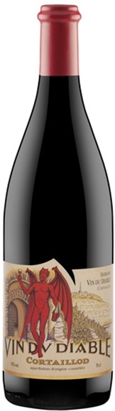 Vin du Diable Cortaillod Pinot Noir AOC 2019 - Domaine Vin du Diable - 75 cl - Rotwein - Neuenburg, Schweiz