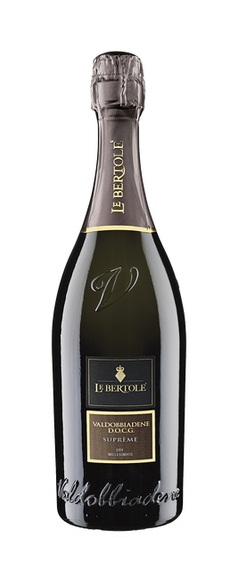 LE Bertole Valdobbiadene Docg Supreme Prosecco Dry - 75cl - Veneto, Italien