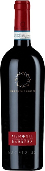Sarotto Excelsius Barbera Piemonte DOC - 75cl - Piemont, Italien