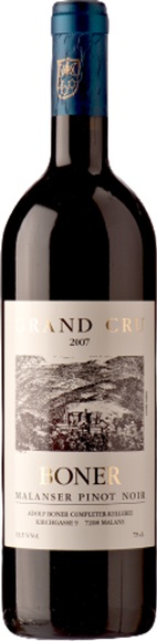 Giani Boner Weinkellerei Malanser Pinot Noir Grand Cru - 75cl - Bündner Herrschaft, Schweiz