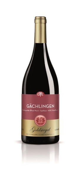 Pinot Noir Spatlese Gachlinger AOC Goldsiegel 2016 - GVS Schachenmann - 75 cl - Rotwein - Ostschweiz, Schweiz