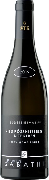 Erwin Sabathi Sauvignon Blanc Pössnitzberg alte Reben - 75cl - Steiermark, Österreich