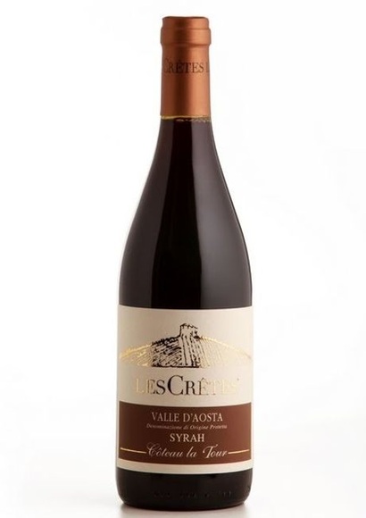 Les Crêtes Syrah DOC Coteau la Tour - 75cl - Aostatal, Italien
