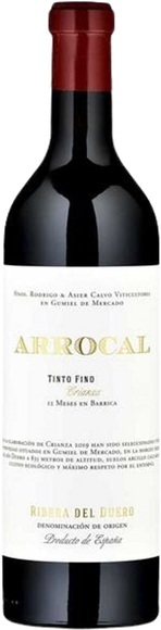 Bodegas Arrocal Arrocal Crianza DO - 75cl - Duero-Tal (Castilla y Leon), Spanien