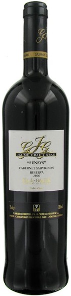 Bodegas Cal Grau Sensus Cabernet Reserva DO Pla de Bages - 75cl - Katalonien, Spanien
