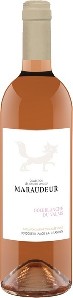 Grands Vins du Maraudeur Dôle blanche AOC 2018 - Cordonier & Lamon - 75 cl - Roséwein - Wallis, Schweiz