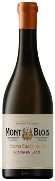 Mont Blois Chardonnay Hoog en Laag - 75cl - Breede River Valley, Südafrika