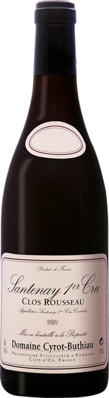 Clos Russeau 1er Cru Santenay AOC 2017 - Domaine Cyrot-Buthiau - 75 cl - Rotwein - Burgund, Frankreich
