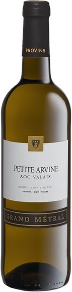 Provins Petite Arvine du Valais AOC Grand Metral - 50cl - Wallis, Schweiz