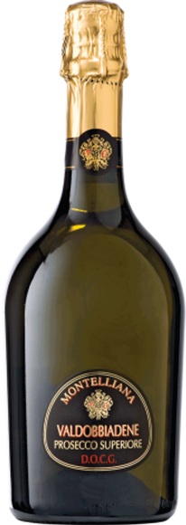 Montelliana Prosecco extra dry DOC Valdobbiadene - 75cl - Veneto, Italien
