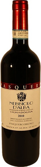 Bruno Pasquero Barbera d'Alba Vignadogna DOC - 75cl - Piemont, Italien