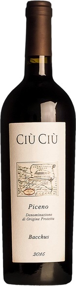 Ciù Ciù Piceno Rosso Bacchus DOC - 75cl - Marche, Italien