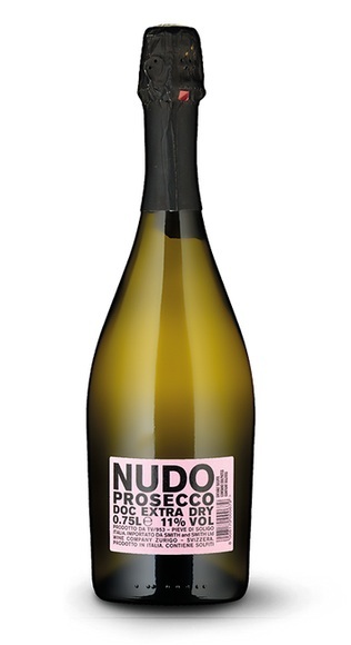 Prosecco NUDO Extra Dry DOC - Colli del Soligo - 75 cl - Champagner und Schaumwein - Veneto, Italien