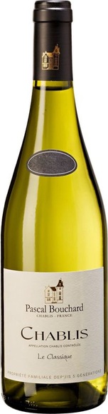 Le Classique Chablis AOC 2017 - Pascal Bouchard - 75 cl - Weisswein - Burgund, Frankreich