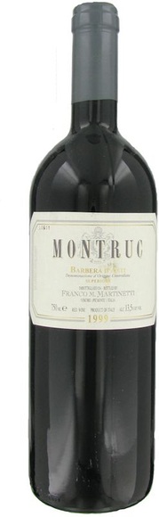Franco M. Martinetti Montruc Barbera d'Asti DOCG - 75cl - Piemont, Italien
