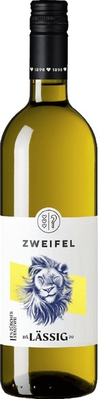 Zweifel Weine Lässig Riesling-Silvaner Stadt Züri AOC Zürichsee - 75cl - Zürich, Schweiz