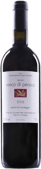 Huber Ronco di Persico TI DOC Merlot - 75cl - Tessin, Schweiz