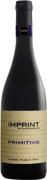 A Mano Wine Imprint Primitivo Puglia - 75cl - Apulien, Italien