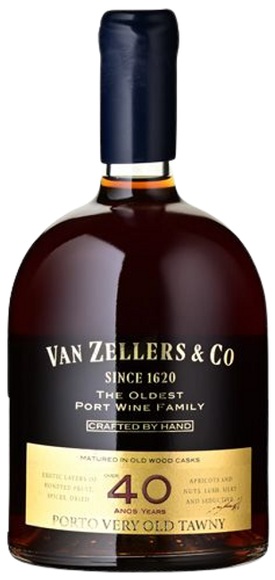 Over 40 Years Old Tawny Port - Van Zellers & Co - 75 cl - Süsswein - Porto, Portugal