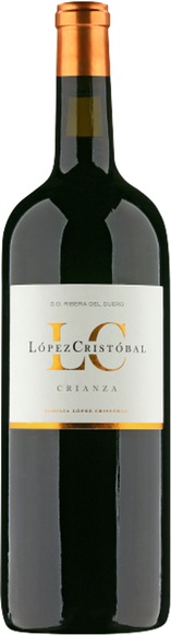 Bodegas López Cristóbal LC Crianza Ribera del Duero DO - 75cl - Duero-Tal (Castilla y Leon), Spanien