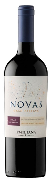 Emiliana Organic Vineyards Novas Gran Reserva Syrah/Mourvedre Colchagua Valley DO - 75cl - Valle Central, Chile