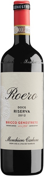 Monchiero Carbone Roero Bricco Genestreto Riserva DOCG - 75cl - Piemont, Italien