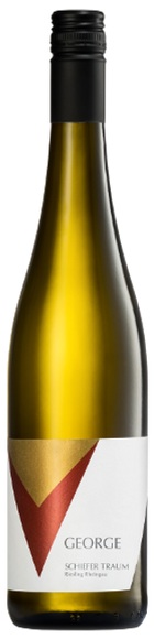 Riesling Schiefer Traum Rheingau Rüdesheimer Rottland 2019 - Weingut George - 75 cl - Weisswein - Rheintal, Deutschland