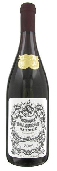Mayenfelder Blauburgunder Schlossabzug 2015 - Schloss Salenegg - 150 cl - Rotwein - Bündner Herrschaft, Schweiz