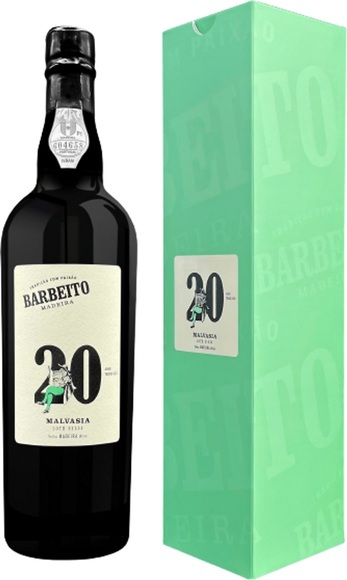 Vinhos Barbeito Madeira Malvasia 20 years old - 75cl, Portugal