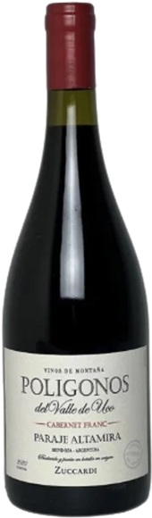 Familia Zuccardi Zuccardi Poligonos - Cabernet Franc Paraje Altamira - 75cl - Mendoza, Argentinien