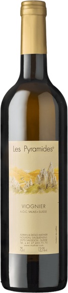 Adrian Mathier Viognier Les Pyramides AOC - 75cl - Wallis, Schweiz