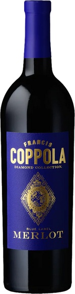 Francis Ford Coppola Diamond Collection Blue Label Merlot 2014