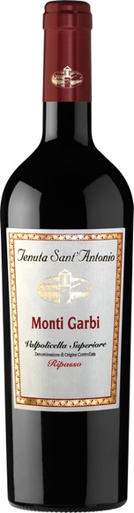 MONTI GARBI DOC Valpolicella superiore Ripasso 2016 - Tenuta Sant'Antonio - 37.5 cl - Rotwein - Veneto, Italien