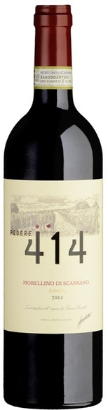 Podere 414 Morellino di Scansano DOCG - 150cl - Toskana, Italien
