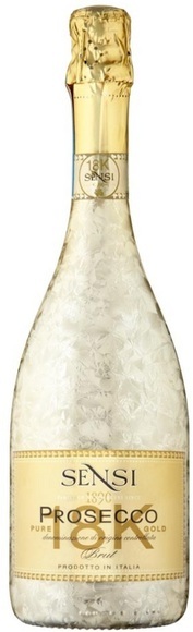 Sensi 18K Pure Gold Prosecco Brut DOC - 75cl - Toskana, Italien