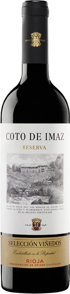 Coto de Imaz Reserva Sel. Vinedos Rioja DOCa 2014 - El Coto de Rioja - 75 cl - Rotwein - Oberer Ebro, Spanien