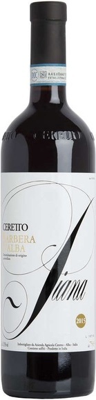 Azienda Vinicole Ceretto Barbera d'Alba DOC Piana - 75cl - Piemont, Italien