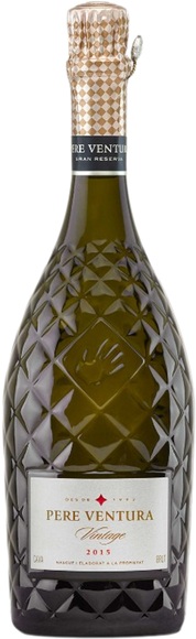 Cava Pere Ventura Vintage Brut 2014 - Cavas Pere Ventura - 75 cl - Champagner und Schaumwein - Katalonien, Spanien