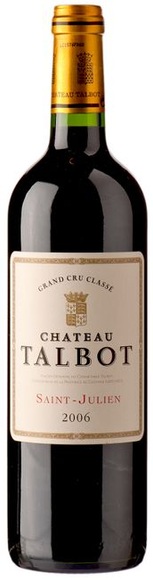 Château Talbot Chateau Talbot 4e Grand Cru Classe St-Julien AOC - 37.5cl - Bordeaux, Frankreich