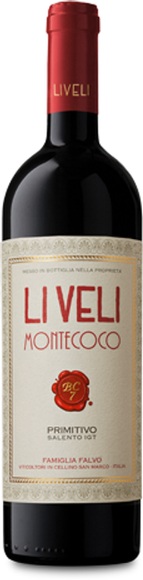 Li Veli Primitivo Montecoco Salento IGT - 75cl - Apulien, Italien