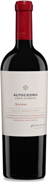Bodega Altocedro Gran Reserva Malbec La Consulta Mendoza - 75cl - Mendoza, Argentinien