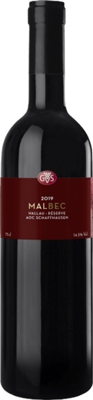 GVS Schachenmann Malbec Hallau Reserve Schaffhausen AOC - 75cl - Schaffhausen, Schweiz