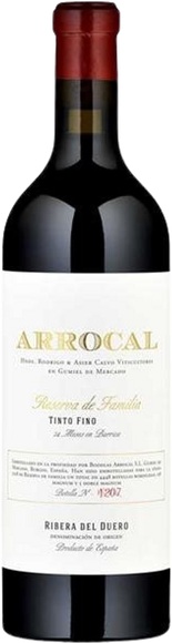 Bodegas Arrocal Arrocal Reserva de la Familia DO - 75cl - Duero-Tal (Castilla y Leon), Spanien