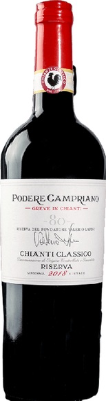 Podere Campriano Chianti Classico Riserva del Fondatore DOCG - 75cl - Toskana, Italien