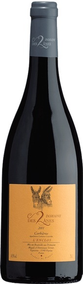 Magali et Dominique Terrier L'Enclos Corbières AOC Domaine des 2 Ânes - 75cl - Provence, Frankreich