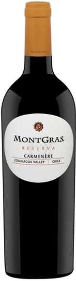 Montgras Carmenere Reserva - 75cl - Valle Central, Chile