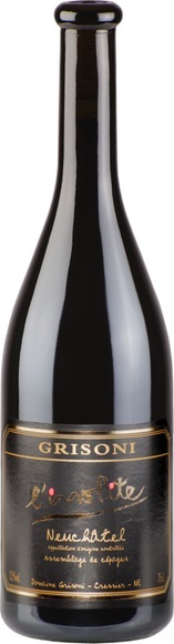 L'Insolite Assemblage Rouge Neuchâtel AOC 2016 - Domaine Grisoni - 75 cl - Rotwein - Neuenburg, Schweiz