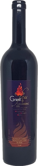 Dumoulin Frères Clos Grandinaz Grand Feu Assemblage Rouge Cru de Sion AOC - 75cl - Wallis, Schweiz