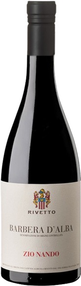 Barbera d'Alba DOC Zio Nando 2011 - Azienda Agricola Rivetto - 75 cl - Rotwein - Piemont, Italien
